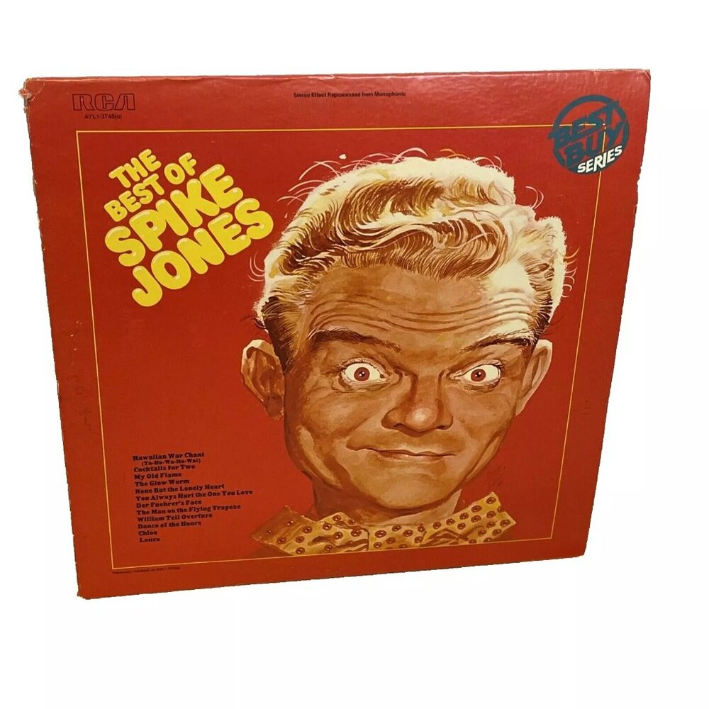 Spike Jones The Best Of Spike Jones (Vinyl, 1965) RCA AYL1-3748(e) VG+ LP Record